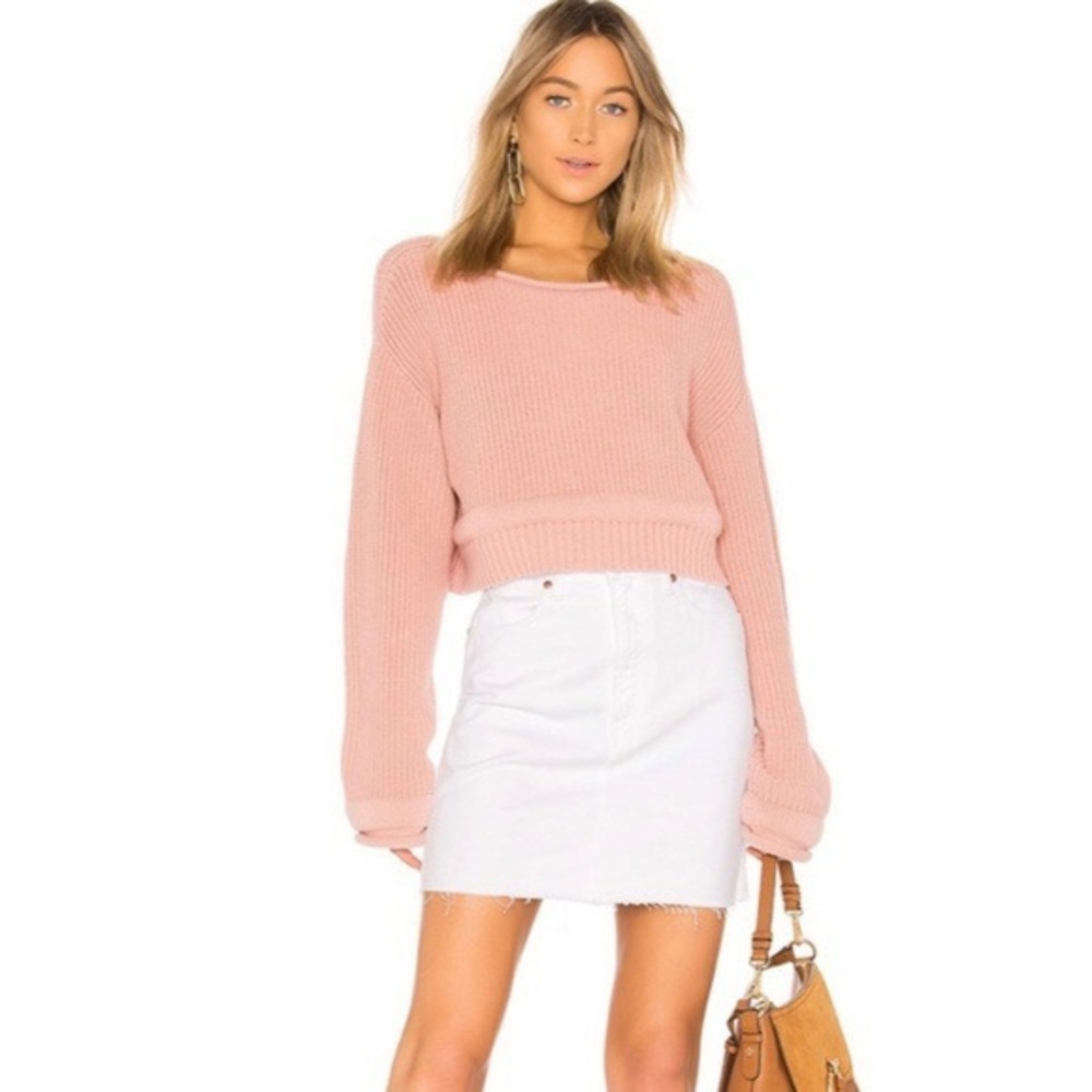 Rag & Bone Moss Skirt in White